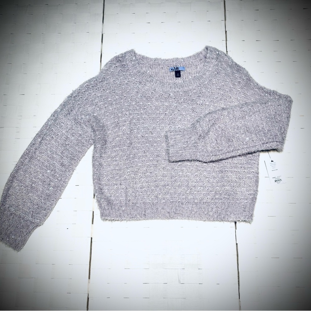 Women's Cozy Knit Sweater - Lavender